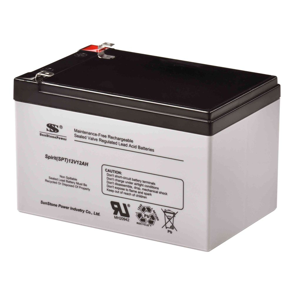 Levně AGM akumulátor 12V/12Ah Sunstone Power SPT12-12