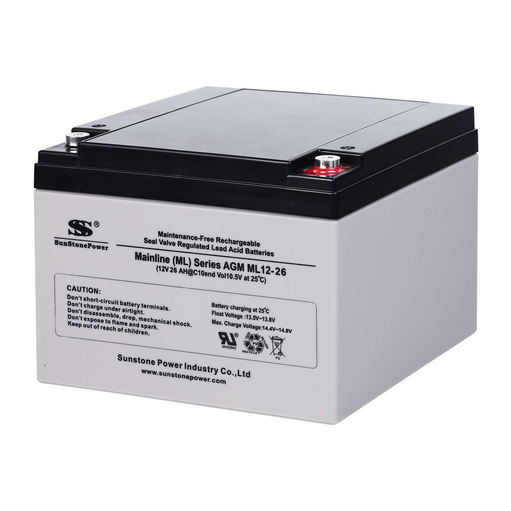 Levně AGM akumulátor 12V/26Ah Sunstone Power ML12-26