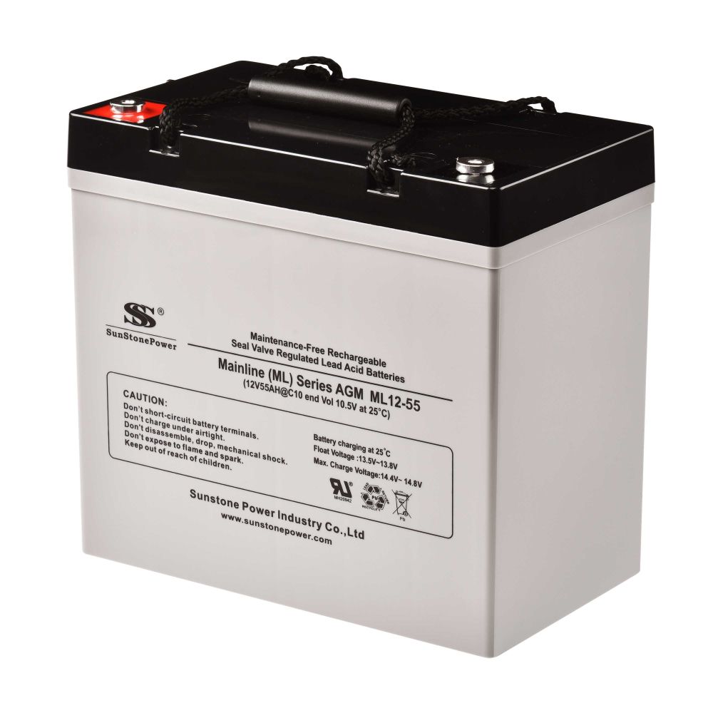 Levně AGM akumulátor 12V/55Ah Sunstone Power ML12-55