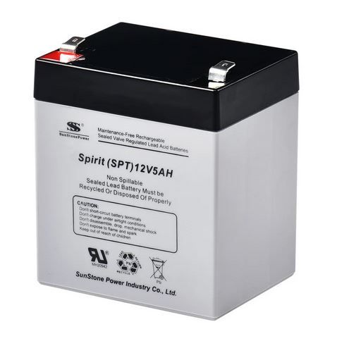Levně AGM akumulátor 12V/5Ah Sunstone Power SPT12-5