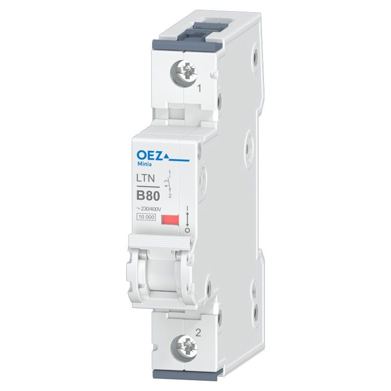 OEZ DC jistič 80A, LTN-80B-1, 1P, 24-72 VDC