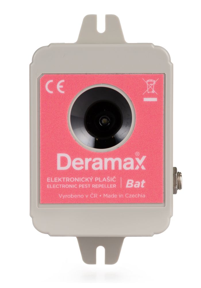 Levně Deramax‐Bat ‐ Ultrazvukový odpuzovač‐plašič netopýrů