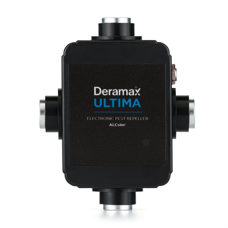 Deramax‐Ultima ‐ Ultrazvukový odpuzovač‐plašič kun a hlodavců II. generace