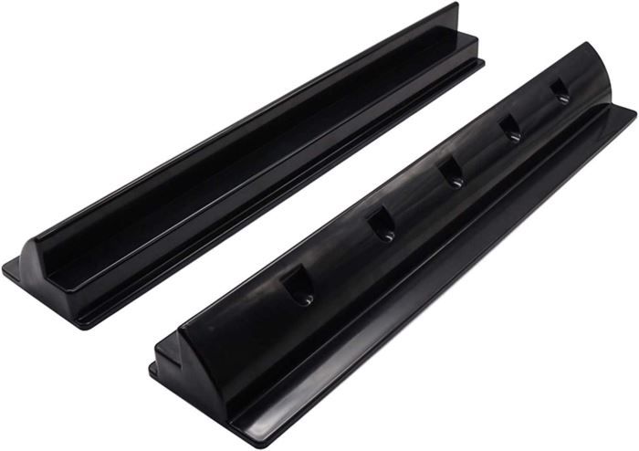 Levně MH Power Držáky pro uchycení solárních panelů - 2ks, délka 55cm - černý