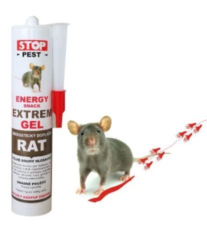 Levně Pest Control Chemical Energy Gel Extrém RAT 230g