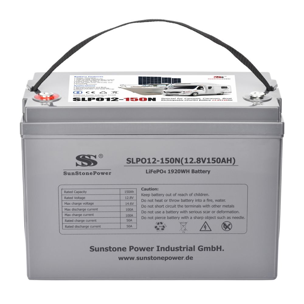 Levně LiFePO4 Baterie 12V/150Ah, SLPO12-150N HC150A Sunstone Power