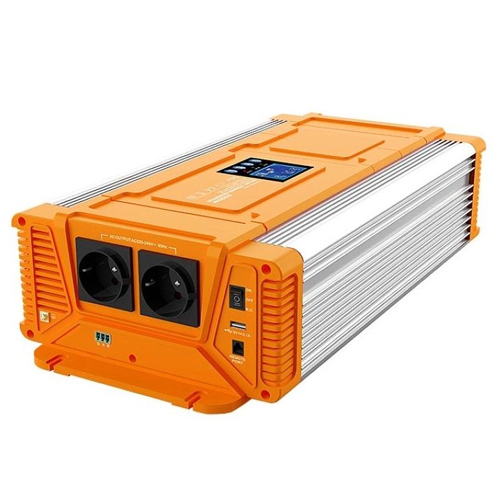 Levně Měnič napětí Carspa PX3000-24, 24V/230V+USB 3000W čistá sinusovka