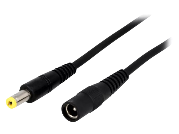 Napájecí kabel s koncovkami 5,5×2,1 mm, 48VDC, 8A