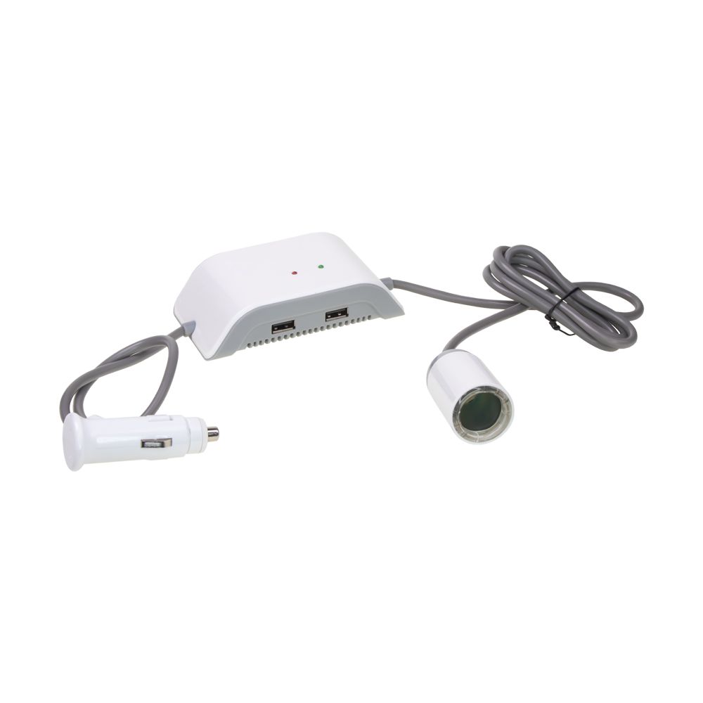 STU Podpěťová ochrana autobaterie, 2x USB