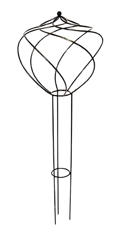 Levně Kovářství DF - Opora pro popínavé rostliny - koule / cibule 150 cm