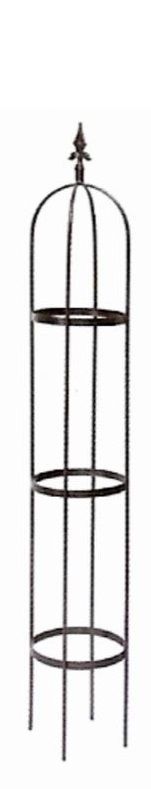 Levně Kovářství DF - Opora pro popínavé rostliny - Obelisk, 190cm