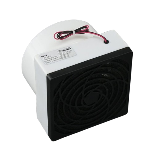 Levně MALAPA SI94 - 12 V/9,6 W nástěnný potrubní ventilátor axiální 230 m³/h (⌀ 125 mm)