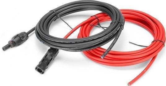 Levně VSelektro Solární kabely H1Z2Z2-K s konektory MC4, 2×6mm