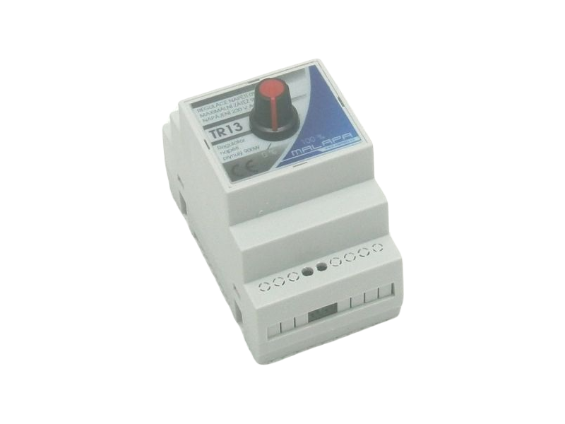 Levně MALAPA TR13 - regulátor napětí plynulý 230V, 900W (na DIN lištu)