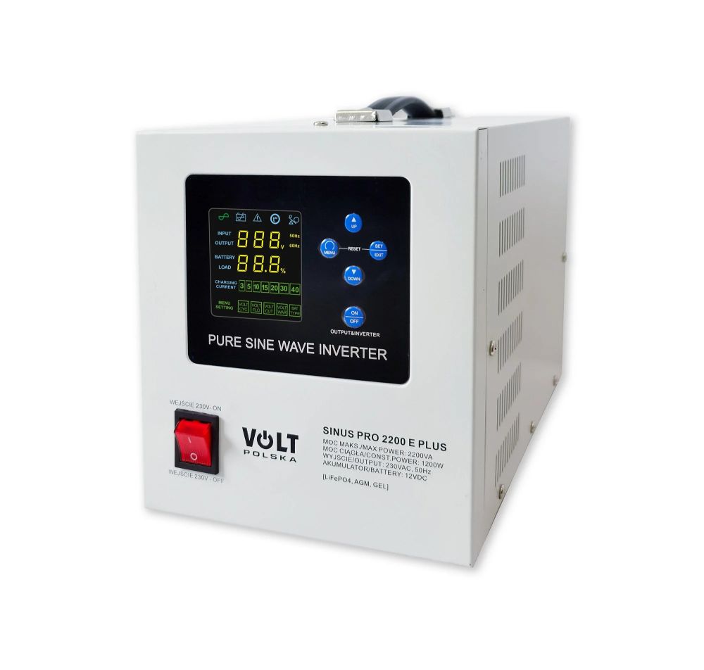 VOLT Záložní zdroj sinusPRO-2200E PLUS, 1200W
